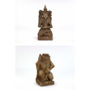 石彫ビシュヌ神像・ヤクシャ神像