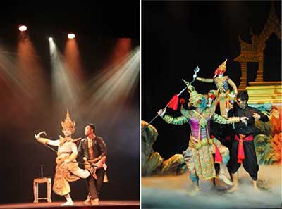 タイの人形劇「フン・ラコーン・レック」