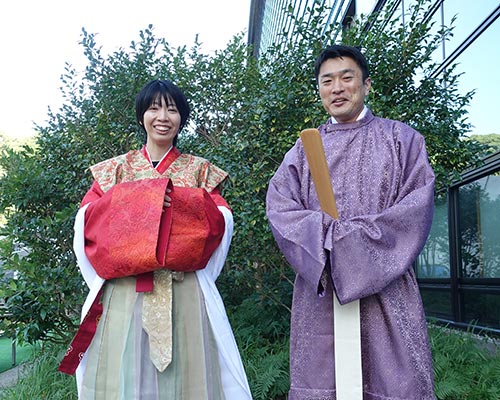 「衣装体験イベント「古代人に 変身！」