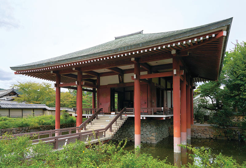 中宮寺本堂　撮影：佐々木香輔