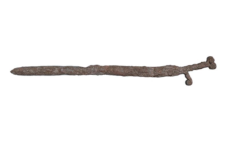 《長野県宝》渦巻文装飾付鉄剣