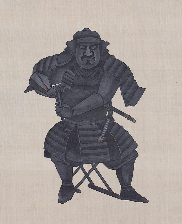 渡辺綱像