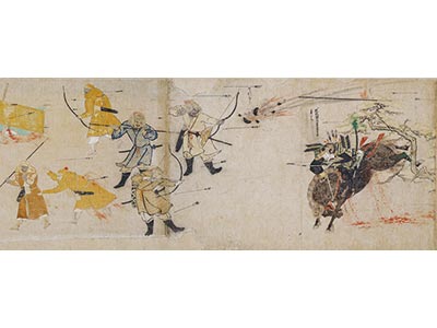 蒙古襲来絵詞(上巻部分)
宮内庁三の丸尚蔵館