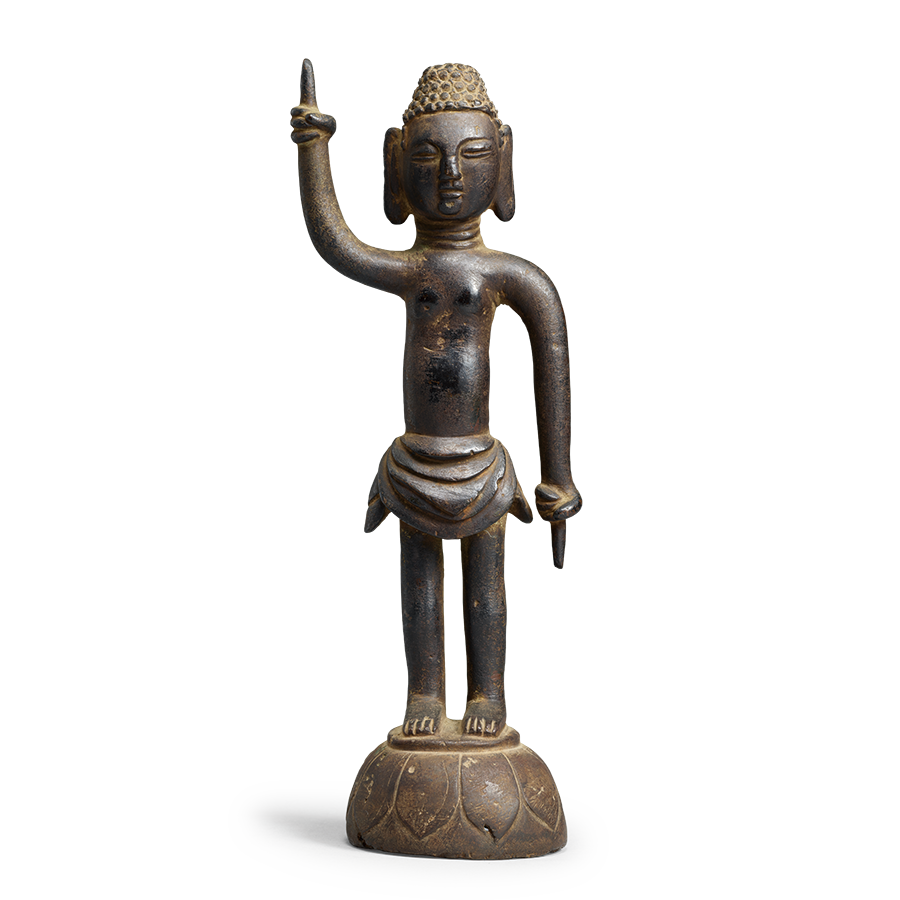 Standing Shakyamuni at Birth