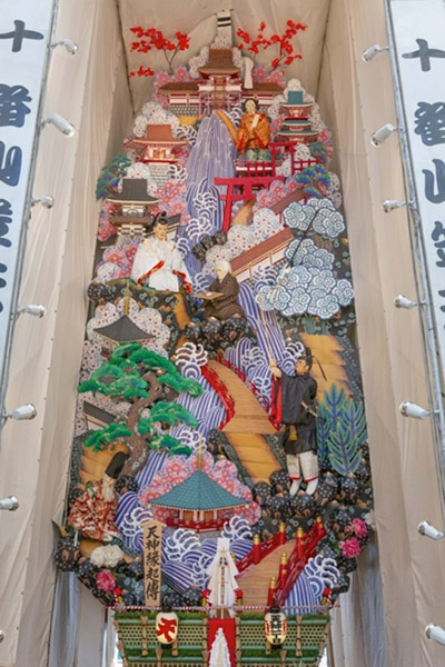 九州国立博物館で “飾り山笠”