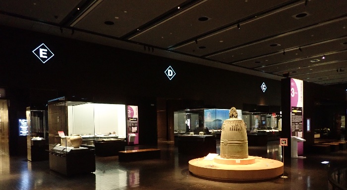 4階文化交流展示室のサインリニューアルのイメージ