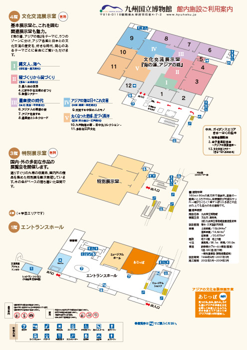 館内施設ご案内（フロアマップ）